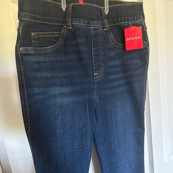 SPANX xs Flare Jeans Midnight Shade - Picture 1 of 5